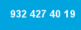 932 427 40 19
